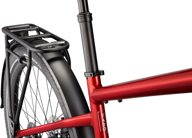 Specialized Turbo Vado 4.0 27.5" E-Touring Bike - red tint-silver reflective | 27.5" (650B) | M