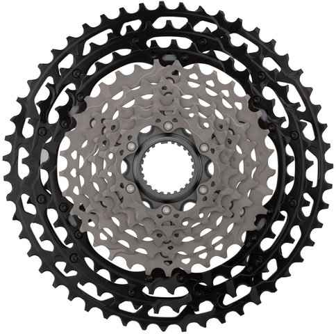 Shimano XTR CS-M9100-12 Cassette + CN-M9100 12-speed Chain Wear & Tear Set - silver/10-51