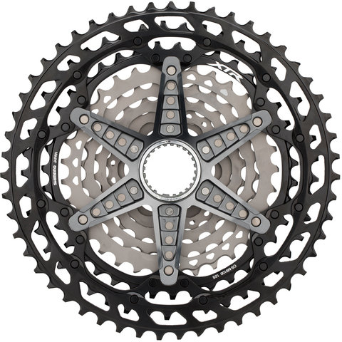 Shimano XTR CS-M9100-12 Cassette + CN-M9100 12-speed Chain Wear & Tear Set - silver/10-51