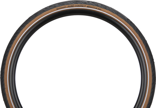 Continental Pure Contact 28" pneu souple - schwarz-braun-reflex/28 /47 /47-622/1.75 