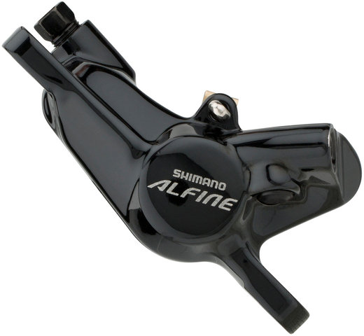 Shimano Étrier de frein Alfine BR-S7000 avec Plaquettes en Résine - noir/avant /arrière post mount 6"