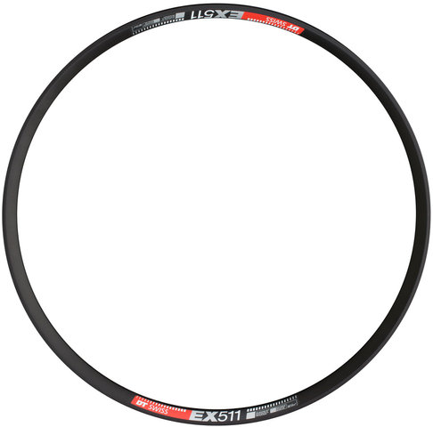 EX 511 Disc 27,5" Felge - schwarz/27,5" / 32 Loch