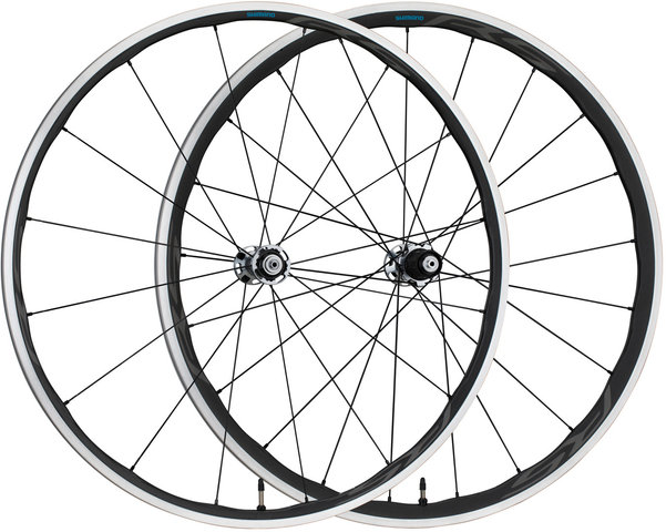 Shimano WH-RS700-C30-TL Carbon Wheelset - black/28" set (front 9x100 + rear 10x130) Shimano