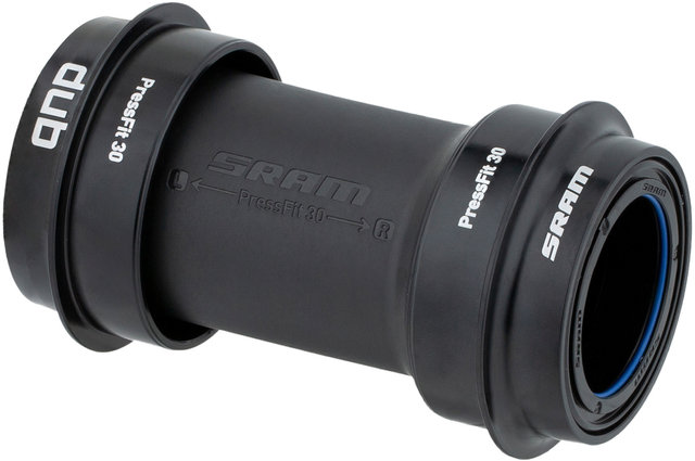 SRAM Eje de pedalier DUB Pressfit 30 46 x 73 mm - black/Pressfit