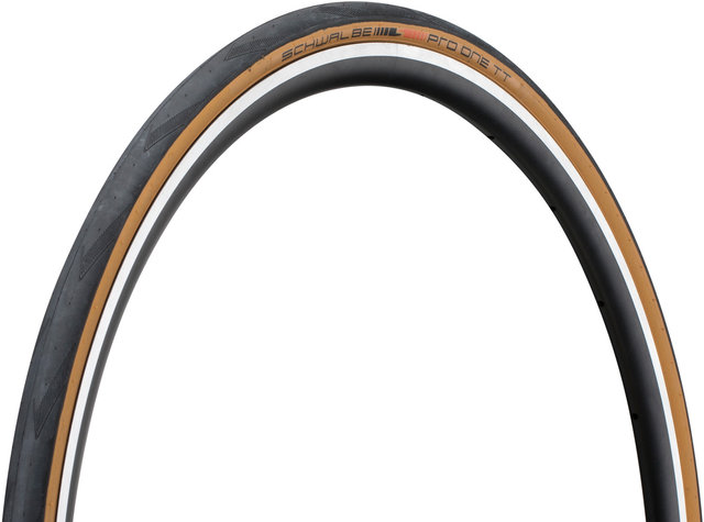 Schwalbe Cubierta plegable Pro One TT Evolution Tubeless Easy 28" - classic-skin/25-622 (700x25C)