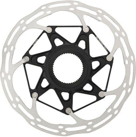 SRAM Disco de frenos Centerline X Center Lock Rounded 2 piezas - silver-black/160 mm