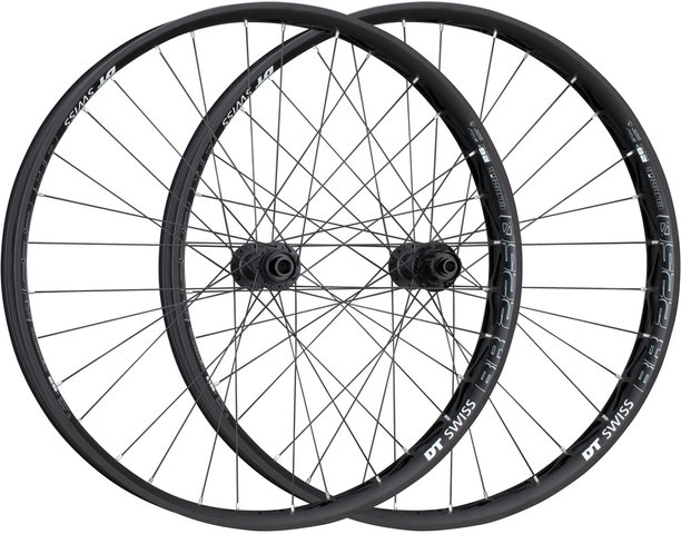 DT Swiss BR 2250 Classic Fat Bike Center Lock Disc 26" Wheelset - black/26" set ( front 15mm+rear 12x197 )