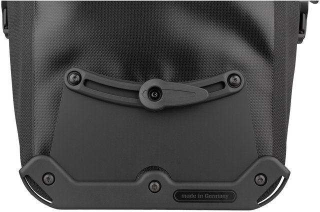 Front-Roller City Fahrradtaschen - schwarz/25 Liter