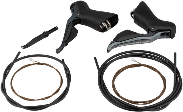 Shimano Dura-Ace Di2 F+R Set Shift/Brake Levers STI ST-R9150 2-/11-speed - black/2x11 speed