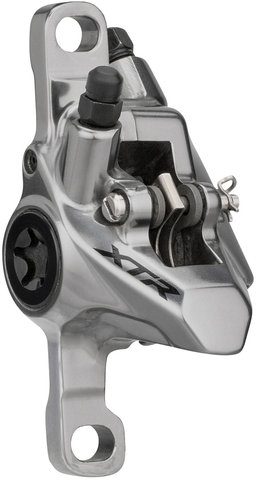 Shimano XTR XC Bremssattel BR-M9100 mit Resinbelag - grau/VR / HR Postmount 6"