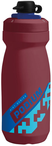 Bidón Podium Dirt Series 620 ml - burgundy-blue/620 ml