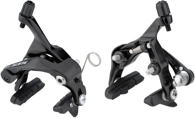 Shimano 105 R7000 2x11 34-50 Groupset w/ Direct Mount (Rear Seatstay) - silky black/172.5 mm 34-50, 11-32