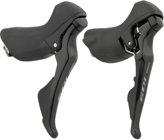 Shimano Grupo 105 R7000 2x11 39-53 con Direct Mount (vaina superior RT) - silky black/170,0 mm 39-53, 11-32