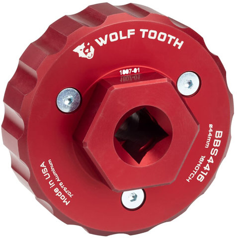 Wolf Tooth Components Herramienta de ejes de pedalier BBS4416 - red/universal