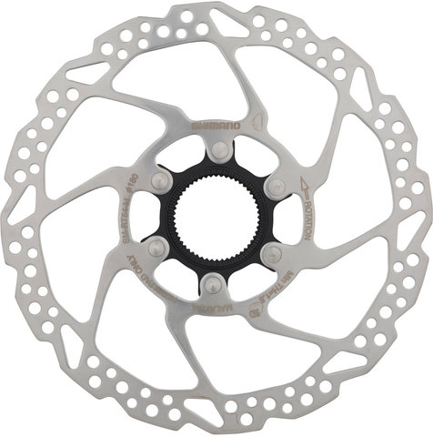 Shimano SM-RT54 Center Lock Brake Rotor w/ External Teeth - silver/180 mm