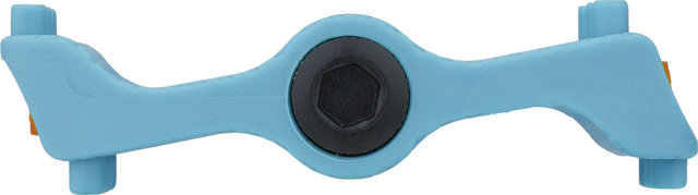 EARLY RIDER P1 Resin Plattformpedale für 14"-16" Kinderrad - cyan