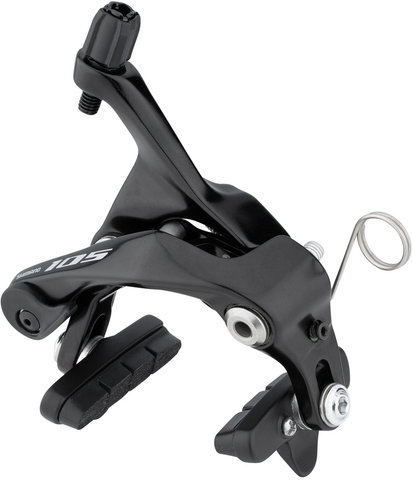 Shimano Set de frenos de llanta 105 d+t BR-R7010 para montaje directo - silky black/set ( RD+RT tubo de asiento )