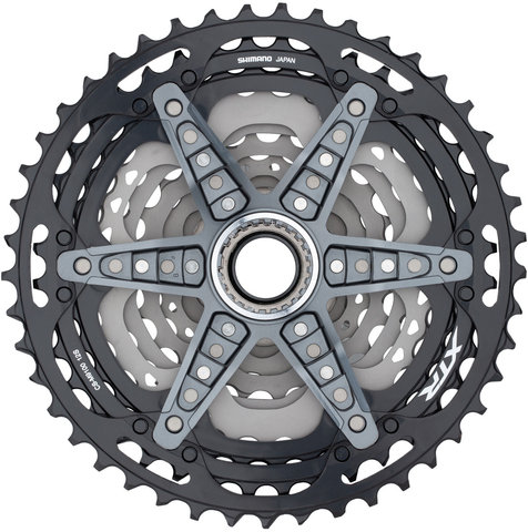 Shimano XTR CS-M9100-12 12-Speed Cassette - silver/10-45