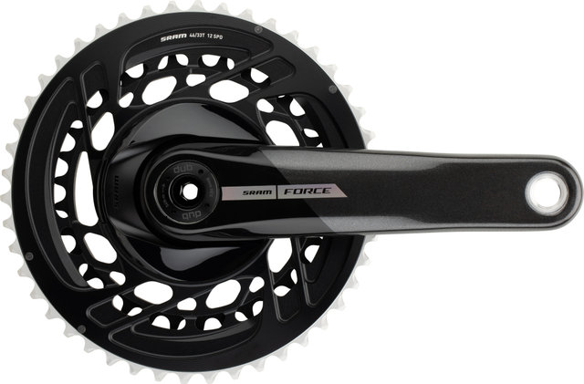 SRAM Juego de Bielas de Carbono Force D2 DUB DM 2x12 - Embalaje de Taller - iridescent | 172,5 mm