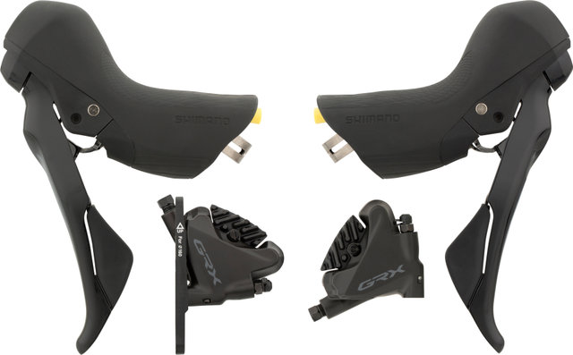 Shimano GRX BR-RX400 + ST-RX400 Disc Brake Set - black/Set/left/right (side-specific)