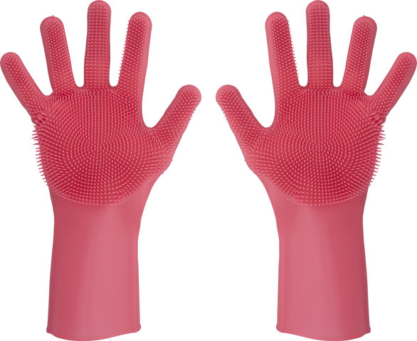Muc-Off Deep Scrubber Reinigungshandschuhe - pink/M