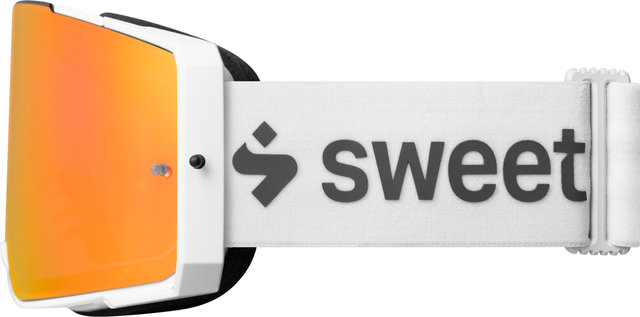 Sweet Protection Gafas Deckard MTB RIG Reflect - satin white-white | rig topaz