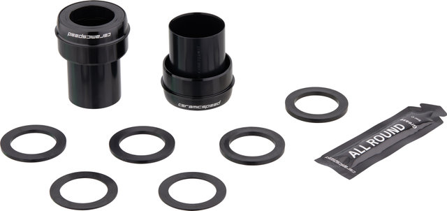 CeramicSpeed Eje de Pedalier Alpha PF30 SRAM DUB Road - black/Press Fit PF30