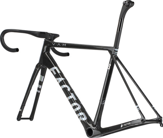 Factor Kit de Cadre O2 V.A.M. Disc avec Groupe Dura-Ace Di2 2x12 - chrome | 54 cm, 34-50