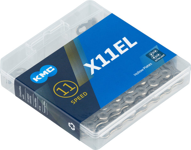 KMC Cadena X11EL 11 velocidades - silver/118