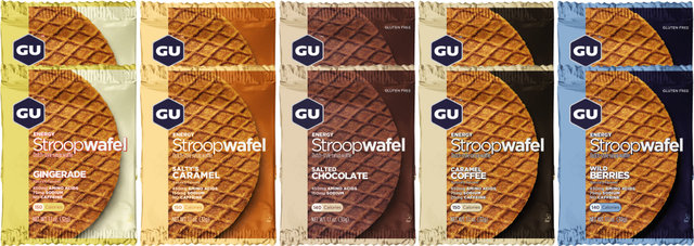 GU Energy Labs Gaufrettes énergétiques - 10 pièces - mix 2