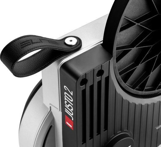 Elite Justo 2 Roller Trainer with Zwift Cog - black-silver