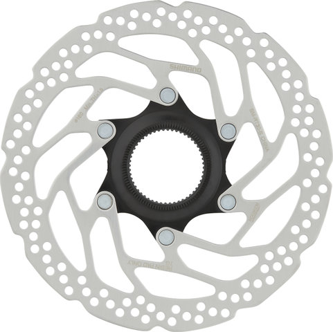 Shimano SM-RT30 Center Lock Brake Rotor w/ Magnet + Internal Teeth - silver/160 mm