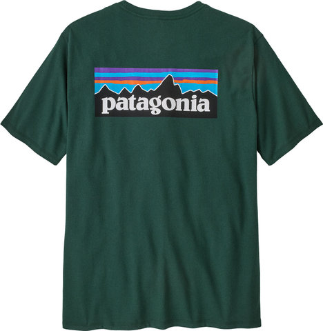 Patagonia T-Shirt P-6 Logo Responsibili-Tee - cascade green | L