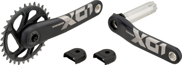 SRAM Juego de bielas X01 Eagle DUB DM 12 velocidades Carbon - lunar-polar/175,0 mm