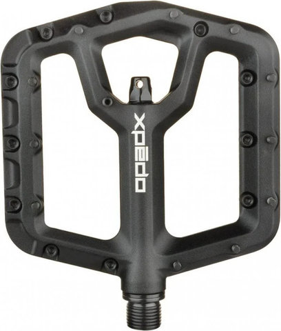 Xpedo TRIDENT Plattformpedale - schwarz | 114 mm | 109 mm