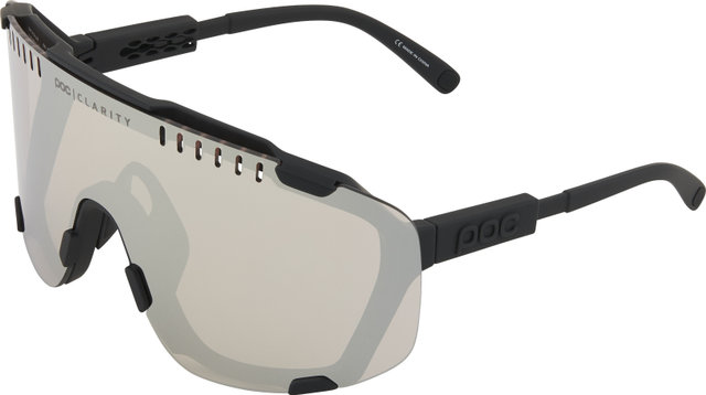 POC Gafas deportivas Devour Modelo 2024 - uranium black/clarity trail-partly sunny silver