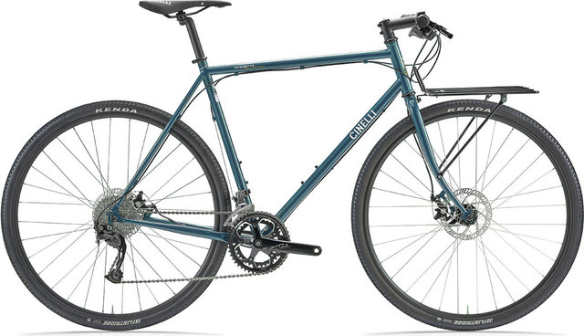 Cinelli Bicicleta Gazetta della Strada - blue sea/560 /55 /28"/M/170,0 mm