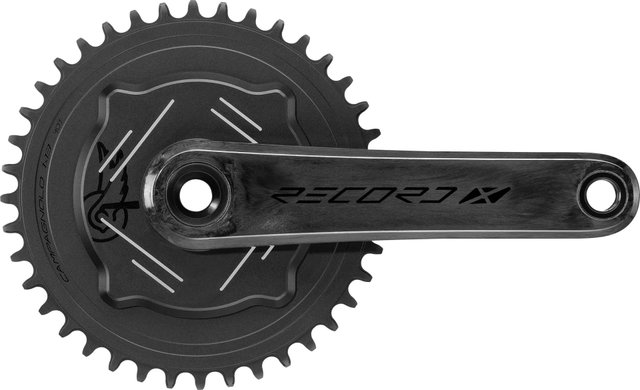 Campagnolo Record X 1 x 13 crank arm set - black | 165,0 mm