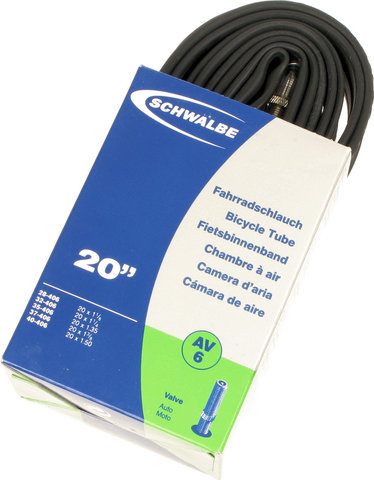 Schwalbe Chambre à Air 6 pour 20" - universal/28-406 à 40-406/Valve Schrader (AV)/20x1 1/8-1,5 AV/40 