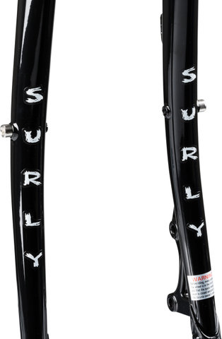 Surly Straggler Disc 27,5" Starrgabel - black/27,5" (650B)/1 1/8"/5 mm Schnellspanner/100 mm