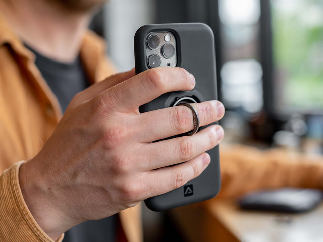 Quad Lock Phone Ring/Stand - black