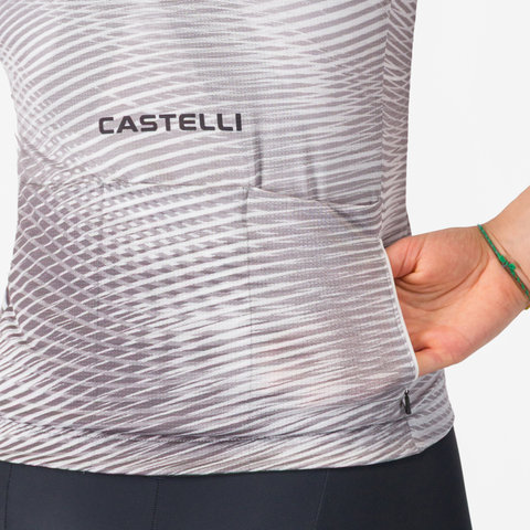 Castelli Cosmic Vortex S/S Women's Jersey - gray | XS