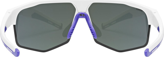 uvex Set de lunettes de sport Axos - white mat/mirror purple