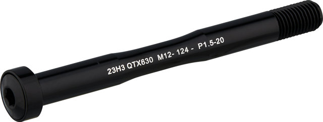 SUPURB Front Thru-axle for BO16 / BO20 - black