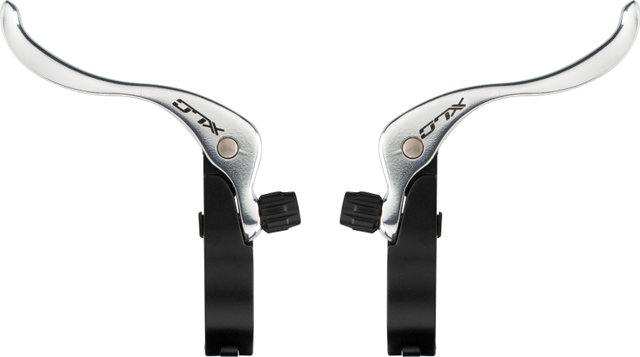 XLC BL-R02 Cross Brake Lever Set - black-silver/26.0 mm