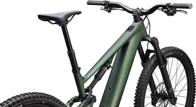 Specialized Bicicleta de Montaña Eléctrica Turbo Levo 4 Alloy 29"/27,5" - satin cypress metallic-dark moss green/155,0 mm/160 /29" (delantero), 27,5" (trasero)/L
