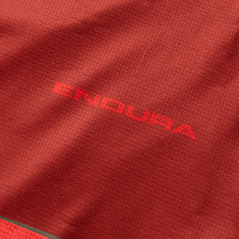 Endura Core Printed L/S Tee Jersey - flame red/M