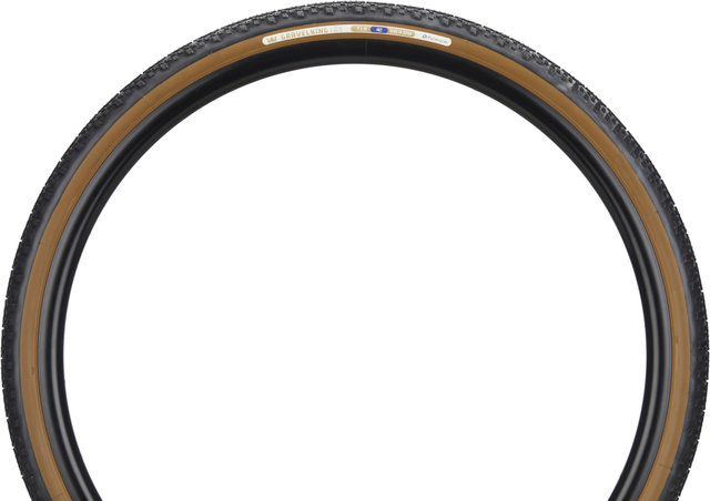 Panaracer GravelKing X1 TLR 28" Folding Tyre Model 2024 - black-brown/28 /40 mm/40-622