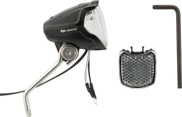 busch+müller IQ2 Eyc E LED Frontlicht für E-Bikes mit StVZO-Zulassung - schwarz