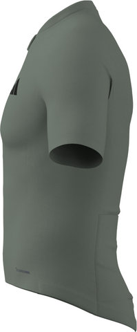 adidas Cycling Maillot Essentials S/S - silver green | XXL